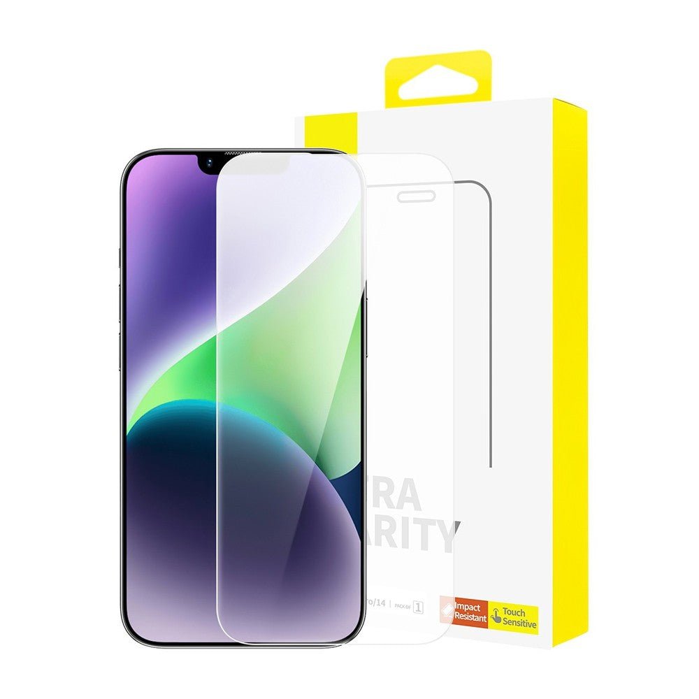 Baseus Diamond Series HD All - Tempered - Glass For iPhone 13 / 13 Pro / 14 - ReDial Baseus Diamond Series HD All - Tempered - Glass For iPhone 13 / 13 Pro / 14 - ReDial